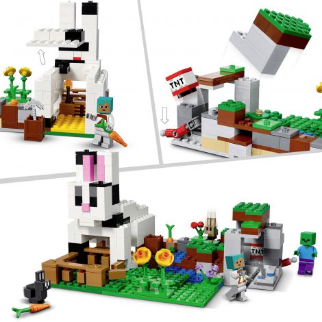 LEGO Minecraft 21181 Królicza farma - 3